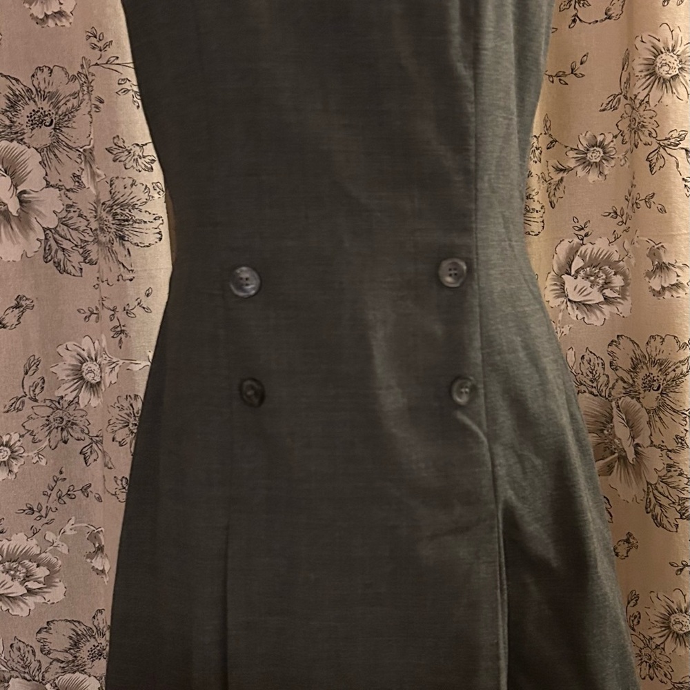 Brooks Brothers Charcoal Gray Dress
